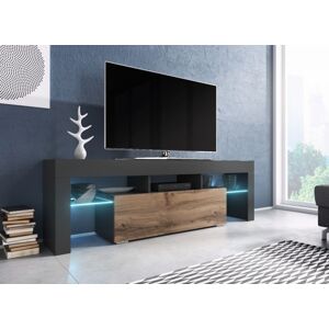 CAMA MEBLE TV stolík TORO 138 Farba: antracyt/wotan