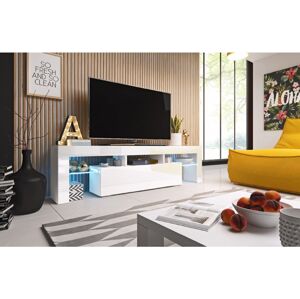 CAMA MEBLE TV stolík TORO 158 Farba: biela