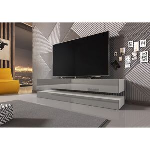 VIVALDI TV stolík FLY biely/sivý