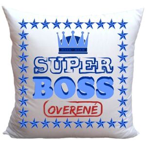 Vankúš Super boss (Veľkosť: 40 x 40 cm)