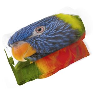 Deka Farebný papagáj (Rozmer: 200 x 140 cm)