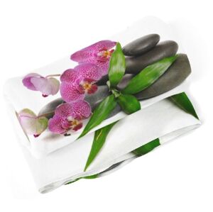 Deka Orchidea na kameňoch (Rozmer: 150 x 120 cm)