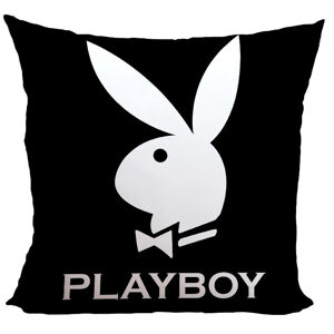 Vankúšik Playboy Black (Velikost: 40 x 40 cm)