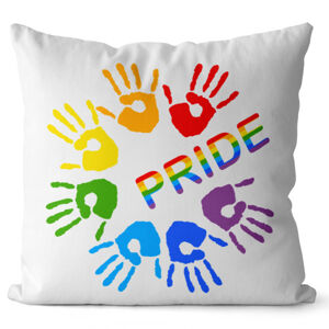 Vankúš LGBT Pride (Velikost: 40 x 40 cm)