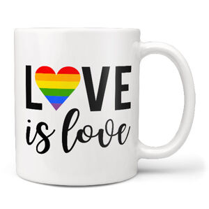 Hrnček LGBT Love is love