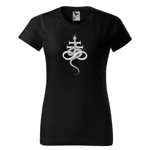 Tričko Gothic snake (Veľkosť: XS, Typ: pre ženy)