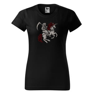 Tričko Gothic unicorn (Veľkosť: M, Typ: pre ženy)