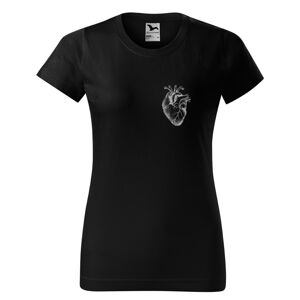 Tričko Scary heart (Veľkosť: XS, Typ: pre ženy)