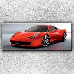 Foto na plátno Červené Ferrari 150x60 cm