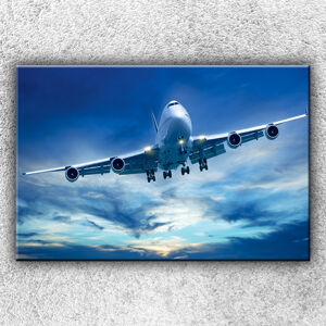 Foto na plátne Dopravné lietadlo 2 120x80 cm