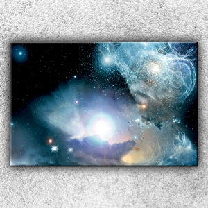 Foto na plátne Modrý vesmír 120x80 cm