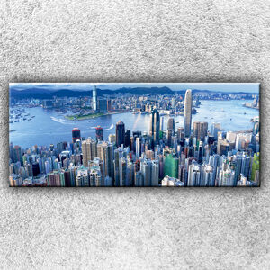 Foto na plátno Panorama mesta 3 120x50 cm