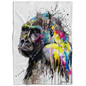 Deka Gorila Art (Rozmer: 150 x 120 cm, Podšitie baránkom: NE)