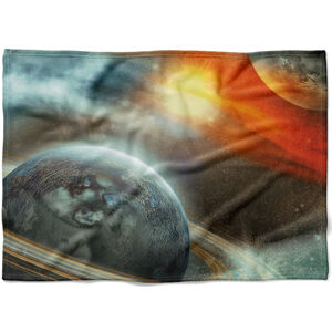 Deka Vesmír 3  (Rozmer: 150 x 120 cm, Podšitie baránkom: NE)