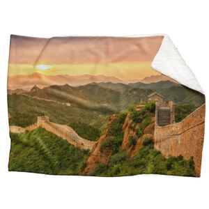 Deka Čínsky múr (Rozmer: 200 x 140 cm, Podšitie baránkom: ÁNO)