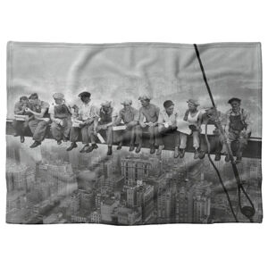 Deka Robotníci na traverze  (Rozmer: 150 x 120 cm, Podšitie baránkom: NE)