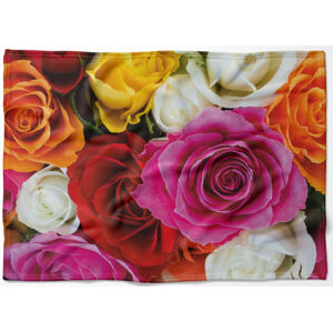 Deka Farebné ruže (Rozmer: 200 x 140 cm, Podšitie baránkom: NE)