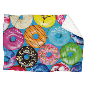 Deka Donuts (Rozmer: 200 x 140 cm, Podšitie baránkom: ÁNO)