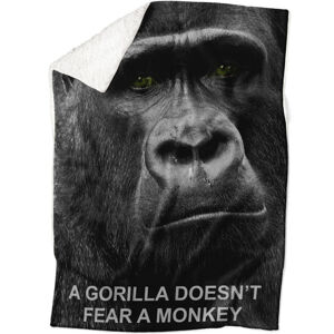 Deka Gorilla doesn´t fear (Podšitie baránkom: ÁNO)