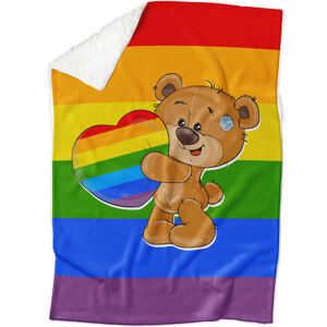 Deka LGBT Bear (Podšitie baránkom: ÁNO)