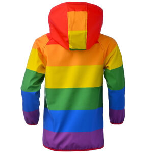 Detská softshellová bunda – LGBT (Veľkosť bundy: 134)