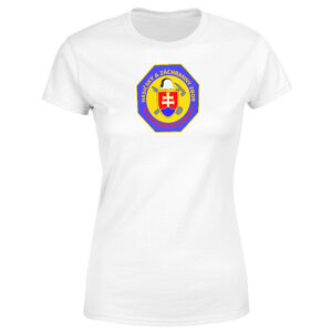 Tričko Hasičský znak (Veľkosť: XS, Typ: pre ženy, Farba tričká: Biela)