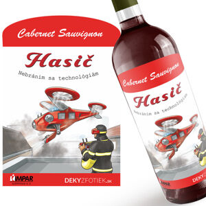 Víno Moderný hasič (Druh Vína: Červené víno)