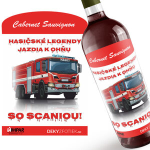 Víno Hasičské legendy – Scania (Druh Vína: Červené víno)