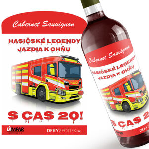 Víno Hasičské legendy – CAS 20 (Druh Vína: Červené víno)