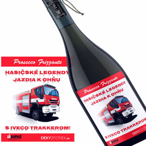 Víno Hasičské legendy – IVECO Trakker (Druh Vína: Prosecco)