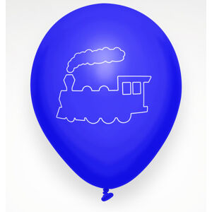 Sada balónikov s lokomotívou (Počet balónikov: 100ks)